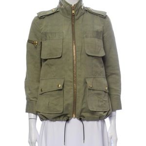 Smythe 3/4 sleeve utility jacket